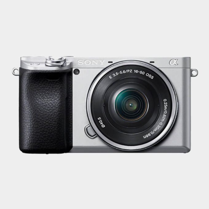 Cámara Mirrorless Sony Alpha a6400 Gris con Lente 16-50mm