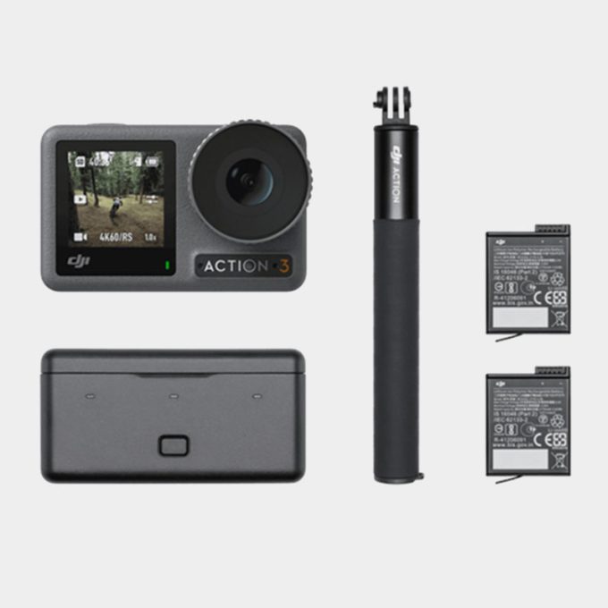 Cámara DJI Osmo Action 3 Combo de aventura