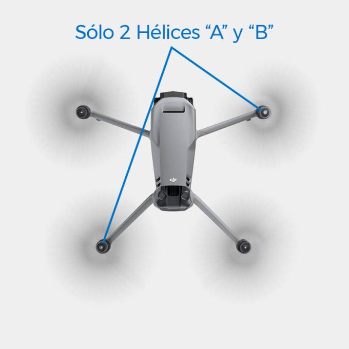 Hélices DJI para Mavic 3 (par) de bajo ruido