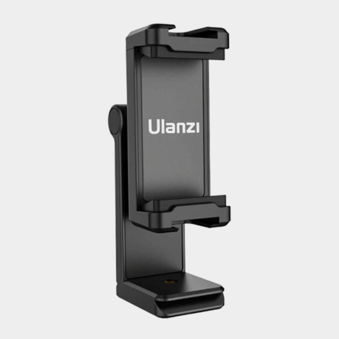 Ulanzi ST-22 Supporto Per Smartphone Girevole 360° Con 2 Attacchi A Slitta Fredda E Vite 1/4"