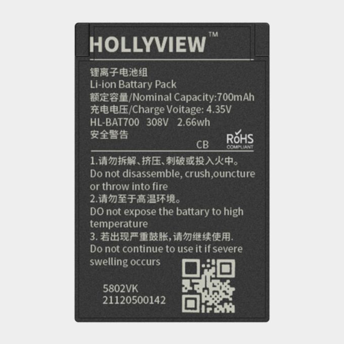 Hollyland Solidcom C1-4S Intercom inalámbrico dúplex 4 usuarios