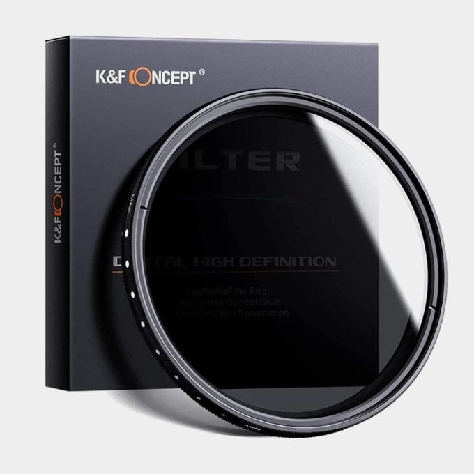 Filtro ND variable 55 mm 1-9 pasos K&F Series-B ND2-ND400