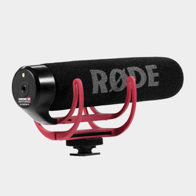 Rode VideoMic GO Micrófono de escopeta para cámaras
