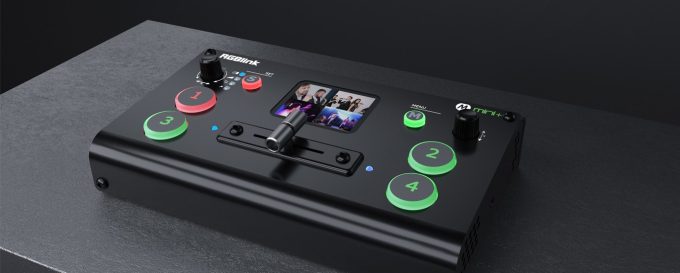 Switcher de video 4K de doble canal RGBlink mini-pro