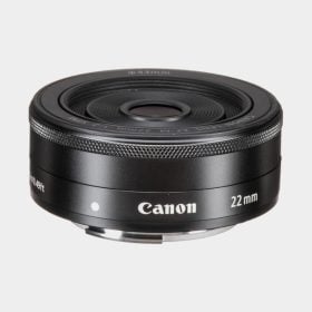 Lente canon EF M 22mm