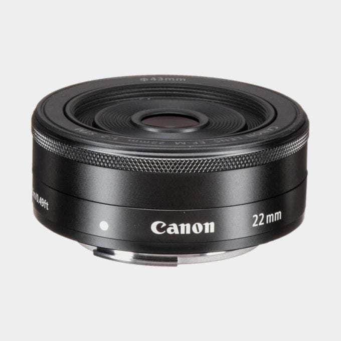 Lente canon EF M 22mm