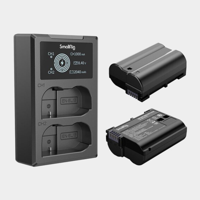 Kit de Baterias para Camaras Nikon SmallRig EN-EL15 dual