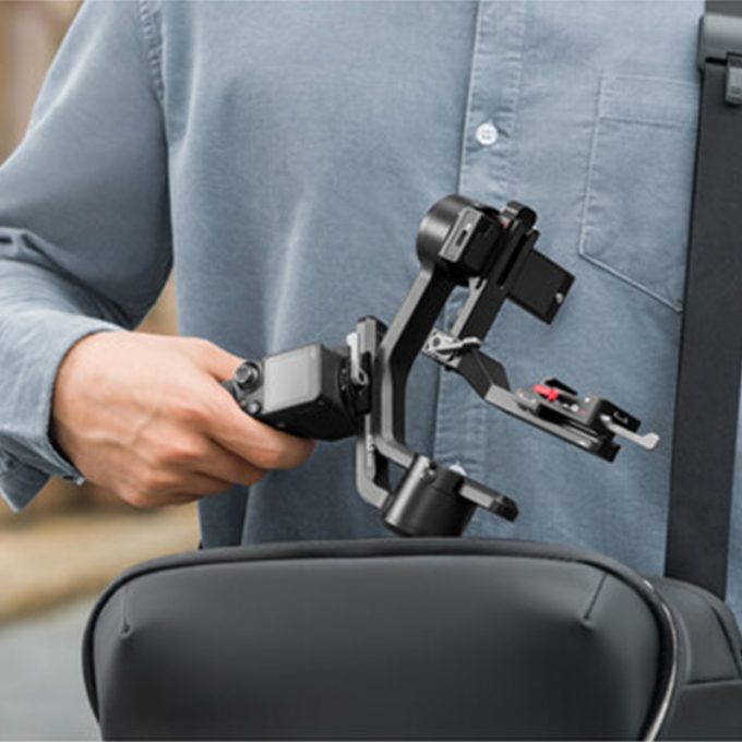 RS 3 Mini Gimbal soporta 2 kg modo Vertical y Horizontal