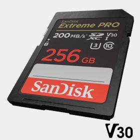 Memoria SDXC SanDisk 256GB V30 Extreme PRO UHS-I 200 MB/s