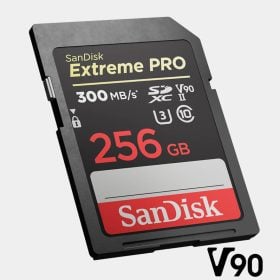 Memoria SanDisk Extreme PRO de 256 GB UHS-II / V90 / U3