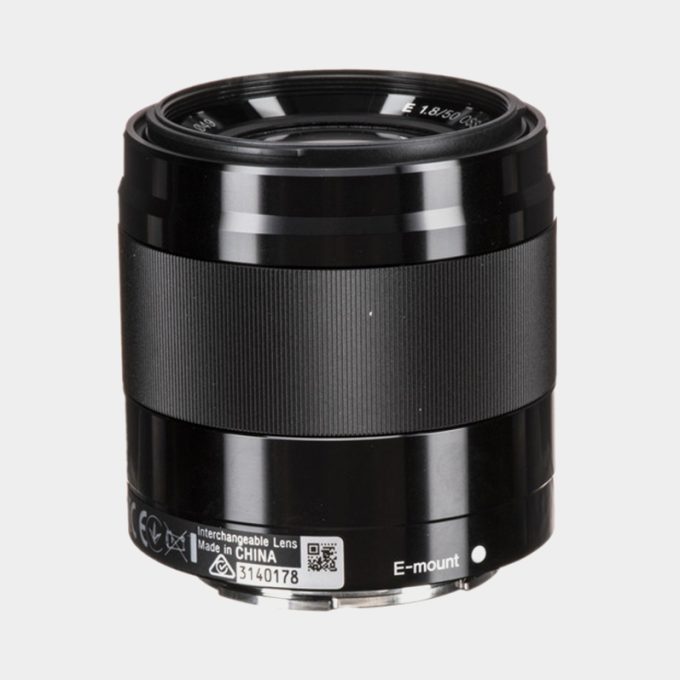 Lente sony 50mm f.18 oss