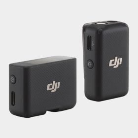 Micrófono inalámbrico DJI de 1 persona para cámaras y teléfono