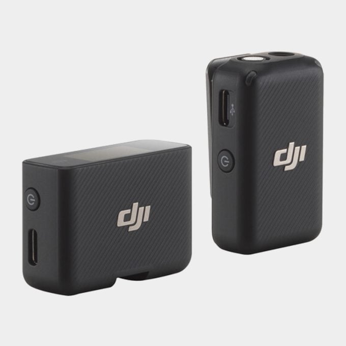Micrófono inalámbrico DJI de 1 persona para cámaras y teléfono