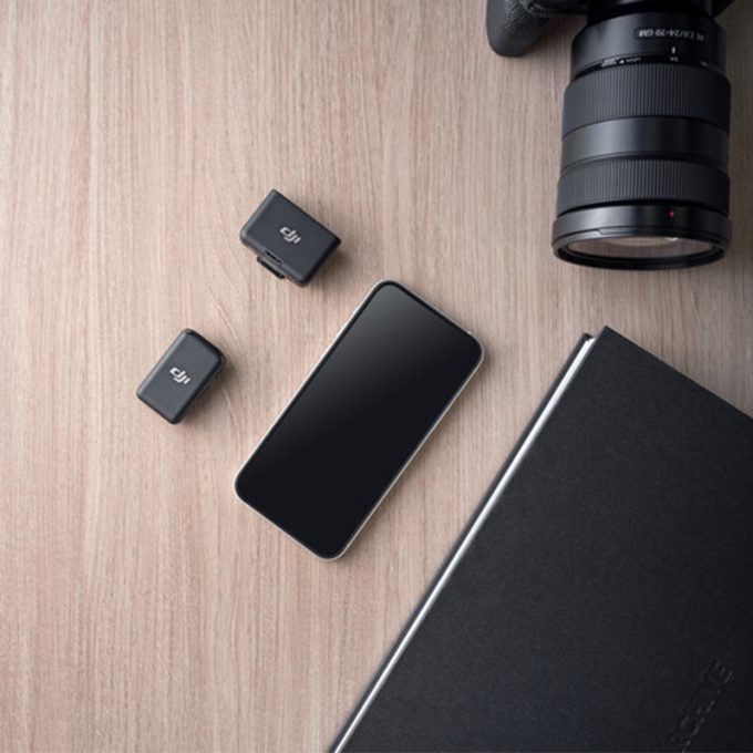 Micrófonos DJI para camara y telefono