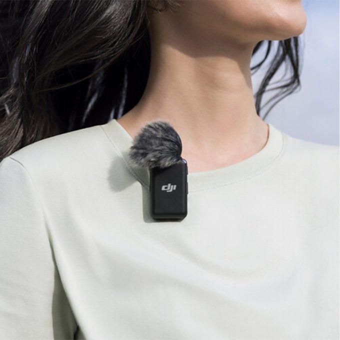 Micrófono dual DJI para camara y telefono