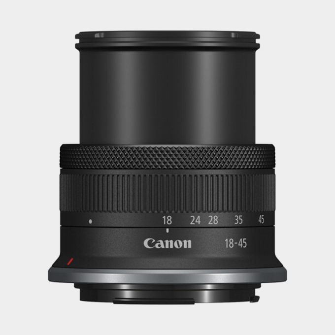 Camara sin espejo canon R10 con lente 18 45 mm