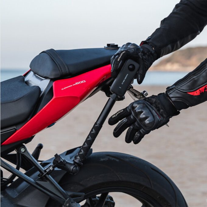 Soporte de perno en U para motocicleta insta360
