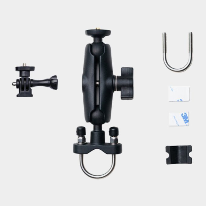 Soporte de perno en U para motocicleta insta360
