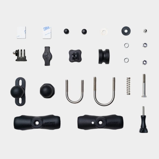 Soporte de perno en U para motocicleta insta360