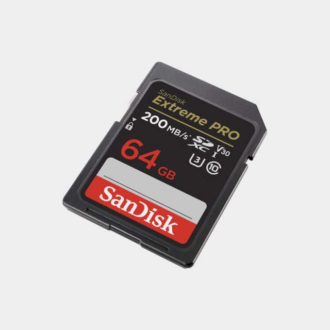 SanDisk Extreme PRO UHS-I SDXC de 64GB V30 /200 MB/s 90 MB/s