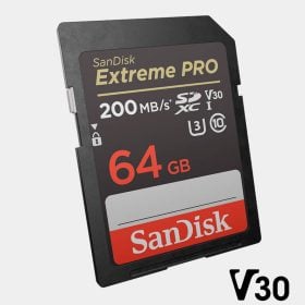 SanDisk Extreme PRO UHS-I SDXC de 64GB V30 /200 MB/s 90 MB/s
