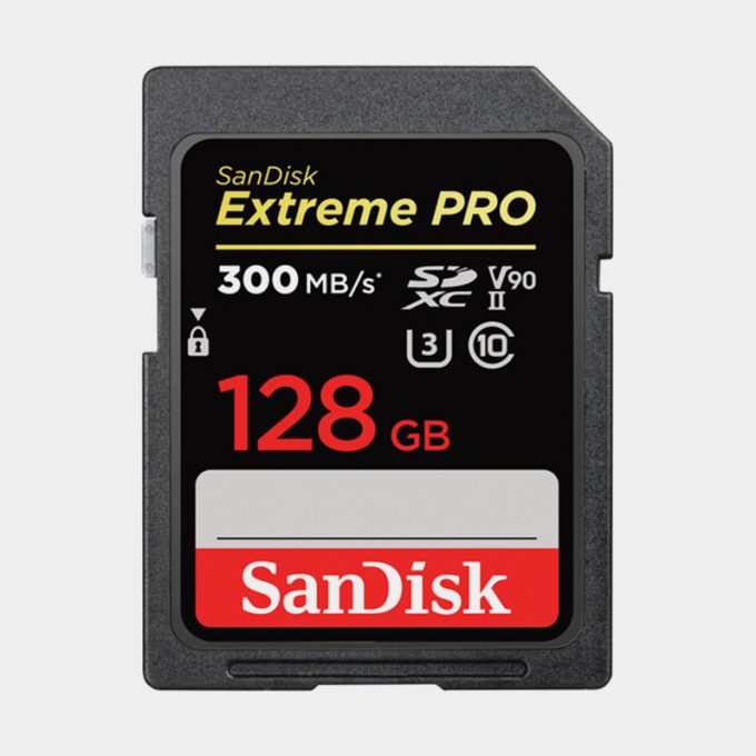Tarjeta SanDisk Extreme PRO UHS-II SDXC de 128 GB / V90