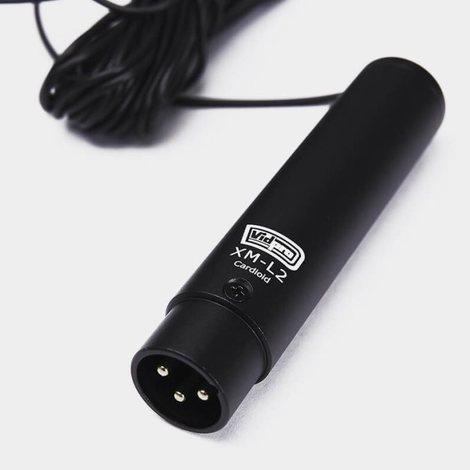Micrófono Lavalier XLR para DSLR Vidpro XM-L2
