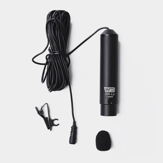 Micrófono Lavalier XLR para DSLR Vidpro XM-L2