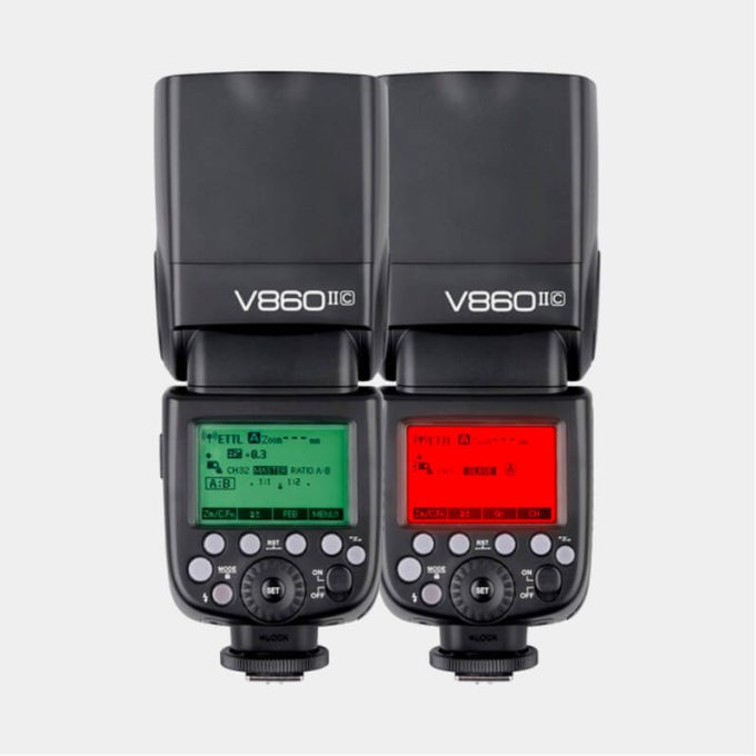 Flash Godox VING V860IIC TTL para cámaras Canon