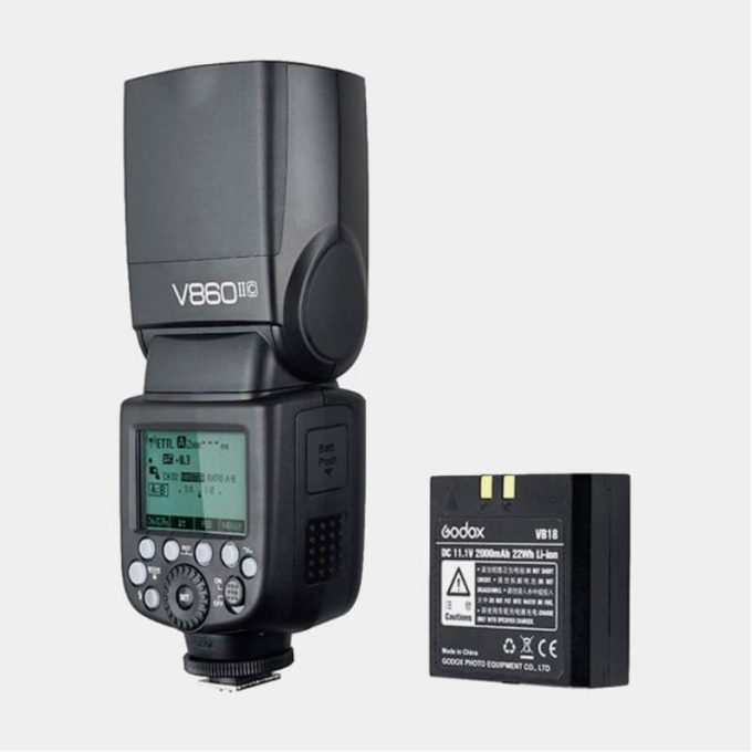 Flash Godox VING V860IIC TTL para cámaras Canon