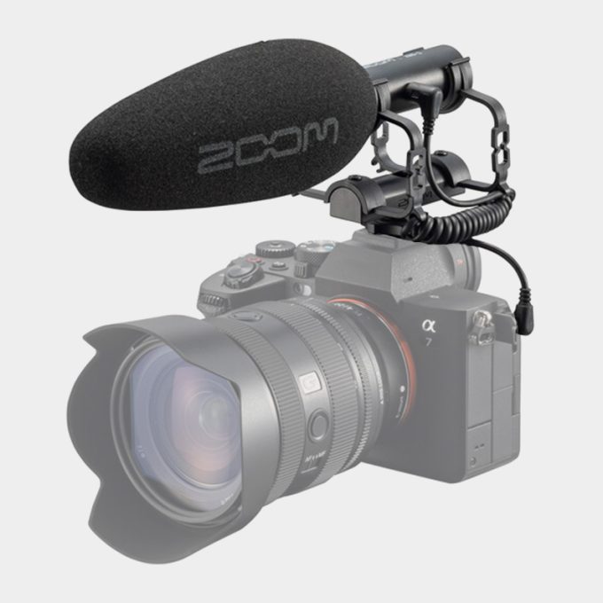 Micrófono tipo escopeta para montaje en cámara Zoom ZSG-1