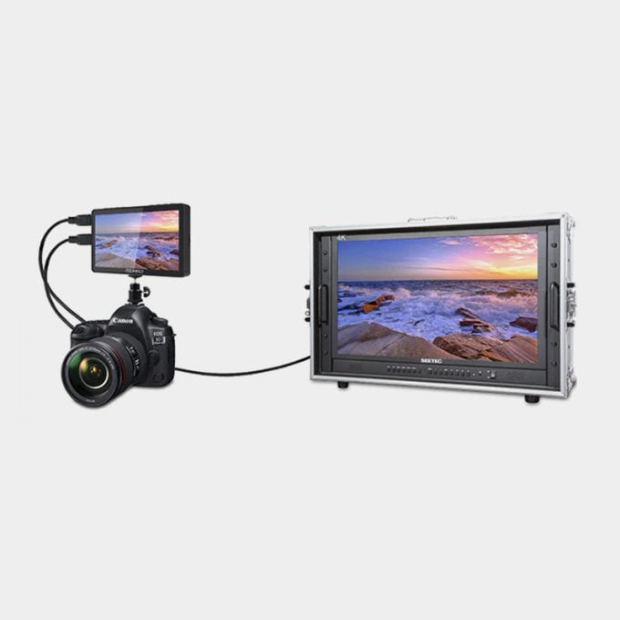 Monitor De Campo Feelworld F5 Pro V4 Con Pantalla Táctil 6''