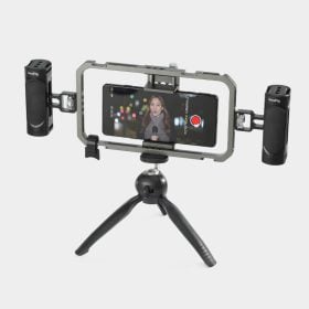 Kit Jaula smallrig y mini tripode para telefonos