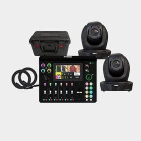 Mezclador Kit de vídeo en streaming RGBlink Dos cámaras PTZ 20x