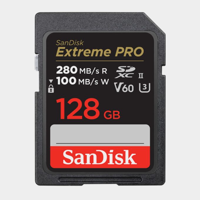 Memoria SDXC V60 128 GB de SanDisk Extreme PRO