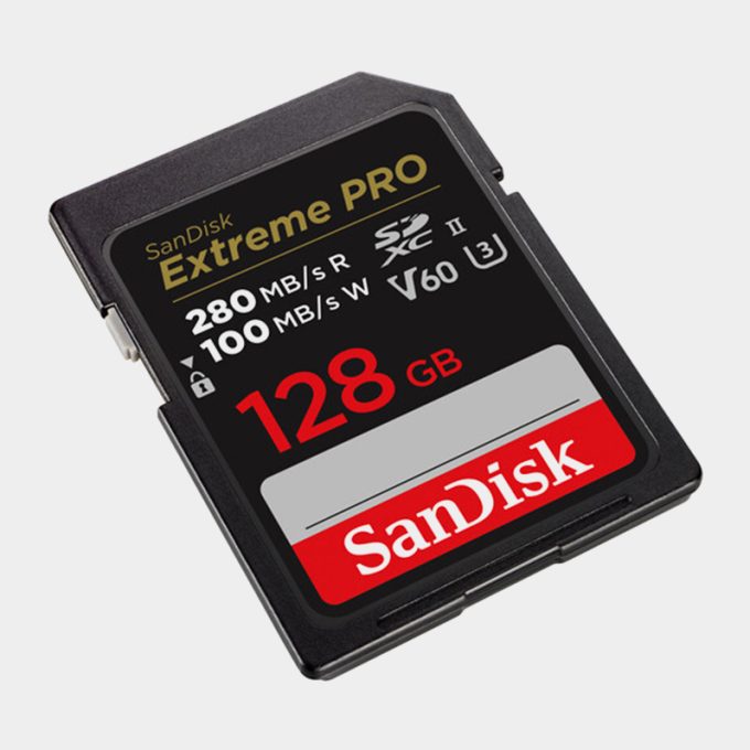 Memoria SDXC V60 128 GB de SanDisk Extreme PRO