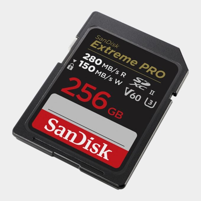 SanDisk Extreme PRO V60 UHS-II SDXC de 256 GB Tarjeta de memoria