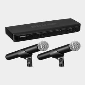 Shure BLX288/SM58 Micrófono inalámbrico de mano Dual con SM58