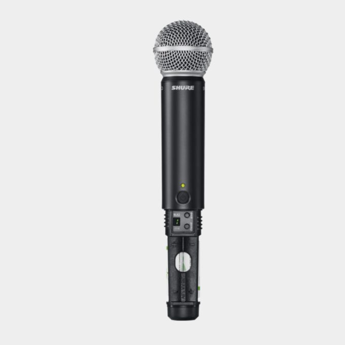 Shure BLX288/SM58 Micrófono inalámbrico de mano Dual con SM58