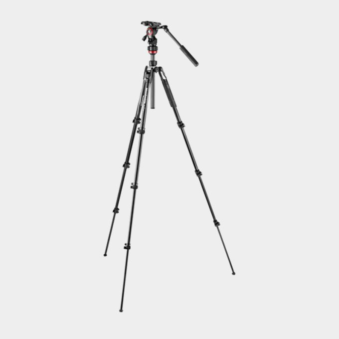 Trípode Manfrotto Befree Live con bloqueo de palanca EasyLink y estuche