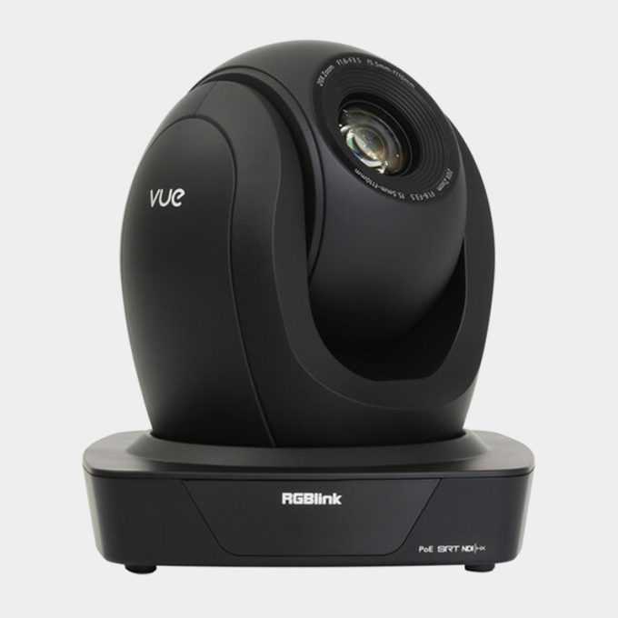 Cámara PTZ RGBlink vue HDMI/SDI/IP 1080p con PoE y zoom óptico de 20x