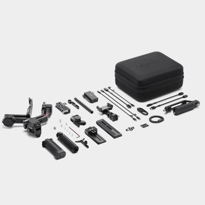 DJI RS 4 Pro Combo estabilizador con Sistema de transmisión inalámbrico