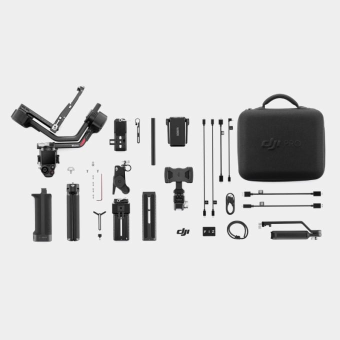 DJI RS 4 Pro Combo estabilizador con Sistema de transmisión inalámbrico