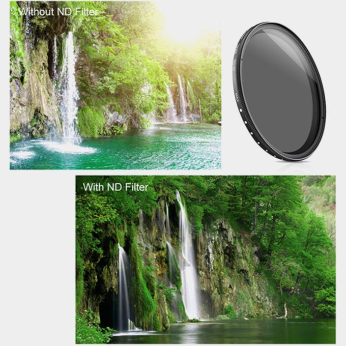 Filtro variable ND2-ND400 (82 mm) K&F Concept