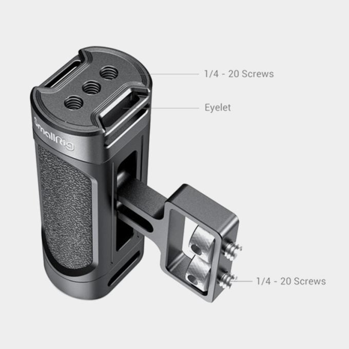 Mango lateral SmallRig Mini con montaje de tornillo doble