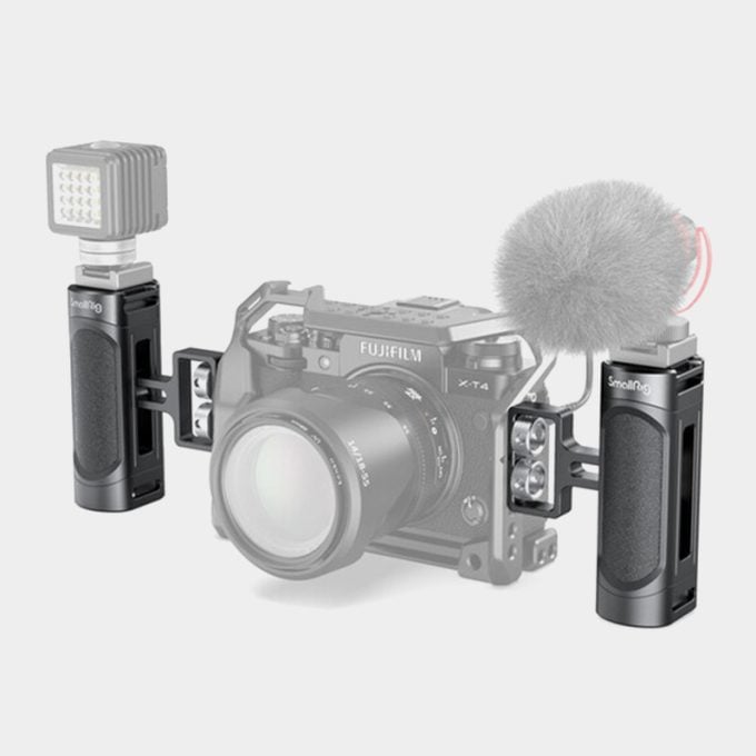 Mango lateral SmallRig Mini con montaje de tornillo doble