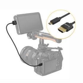 Cable SmallRig Micro-HDMI a HDMI 35cm para Cámaras