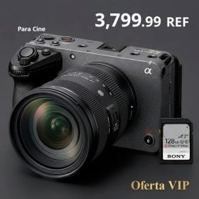 Cámara Sony Fx 30 con Sigma 24-70mm f/2.8  II   y Memoria de 64 GB