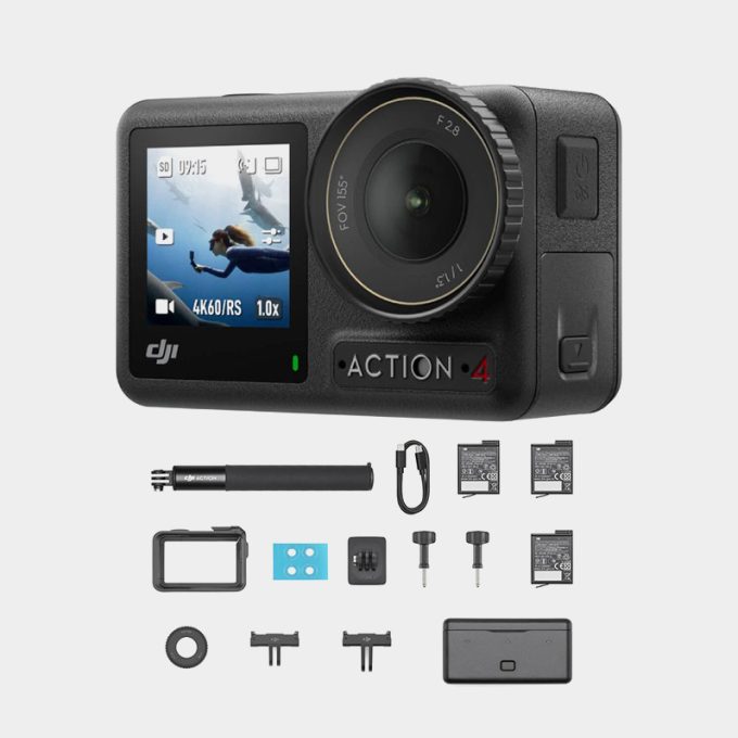 DJI Osmo Action 4 cámara de acción Combo