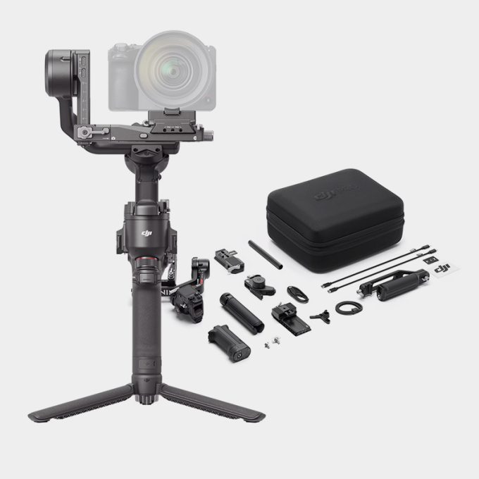 DJI RS 4 Combo Gimbal estabilizador Motor Focus Pro 3Kg